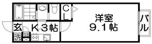 香里パーシーハイツの物件間取画像